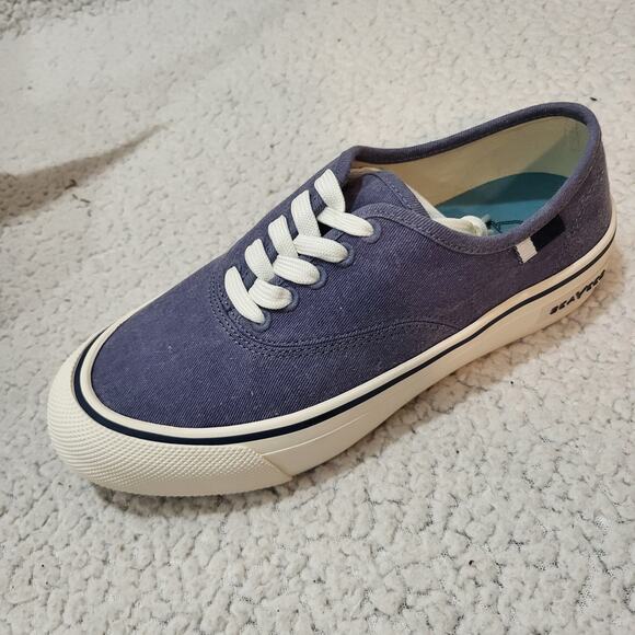NEW SEAVEES Women's Sea Change CVO SNEAKERS Blue Indigo SIZE 6 - Picture 1 of 11